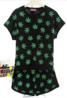 Pijama Feminino Style Cannabis