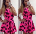 Vestido Estampa Coqueiros